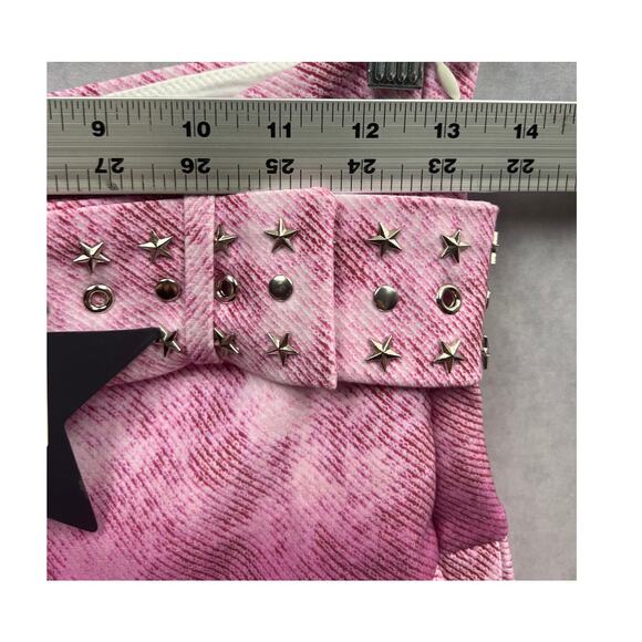 White Fox Mikaela Testa Promiscuous Mini Skirt Washed Pink Size Small NWT - Picture 12 of 12